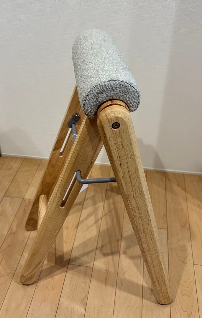 【未使用】TITTO フォールディングハイスツール　ベージュ