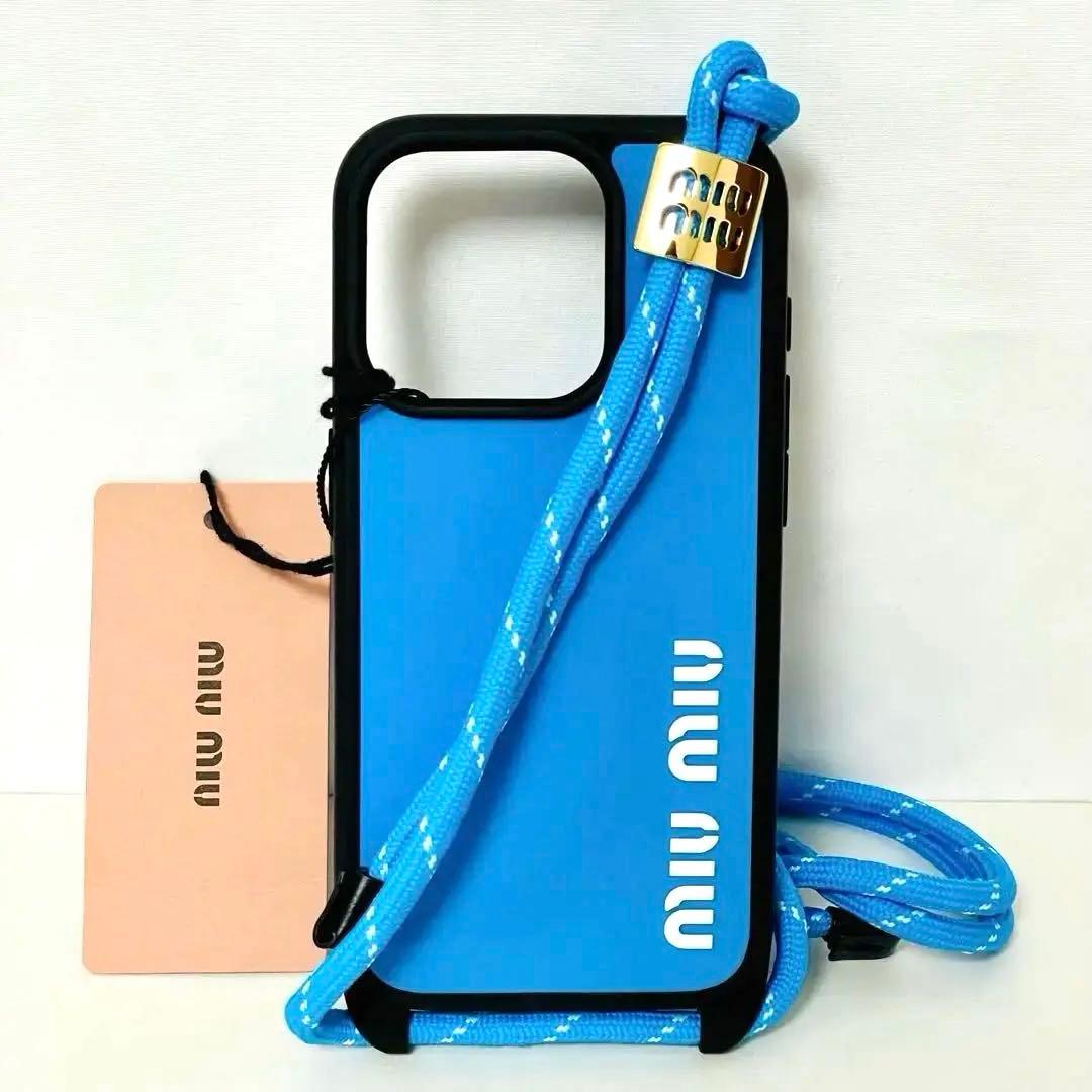 【最終残1】MIUMIU ミュウミュウ iPhone 15 PRO ケース 最終残1】MIUMIU ミュウミュウ iPhone 15 PRO ケース