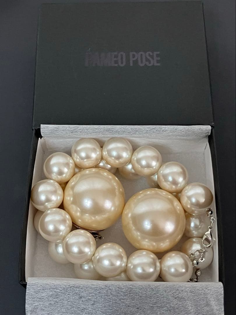 PAMEO POSE パールアンクレット&シューズクリップ レディース