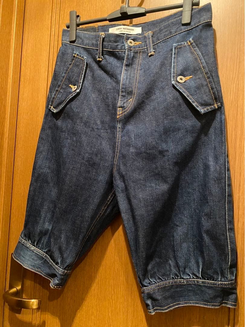 ジュンヤワタナべ コムデギャルソン サルエル デニムショートパンツ AD2006