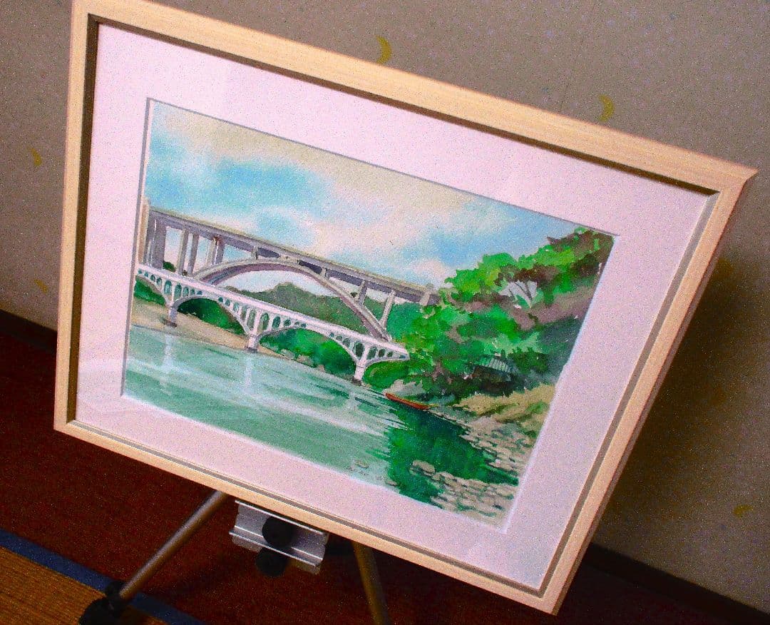 小倉橋( 水彩画 2020年作)