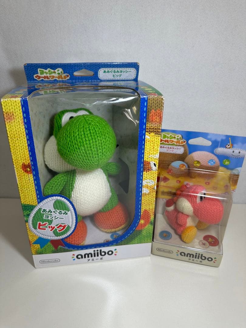 amiibo あみぐるみヨッシー ビッグ& (ヨッシー ウールワールドシリーズ)