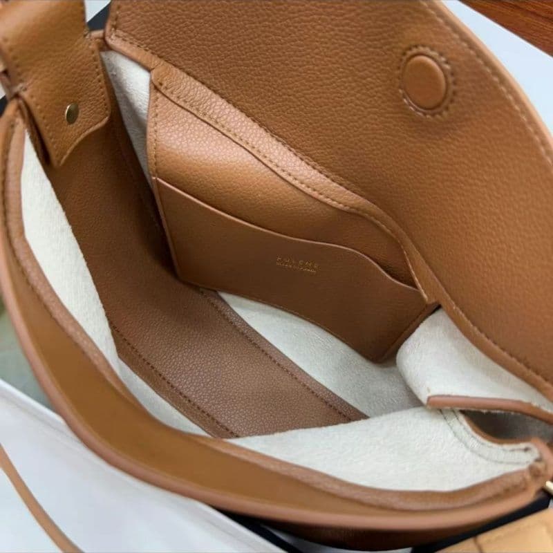 Polene ポレーヌ tonca トンカ キャメル ブラウン ショルダーバッグ