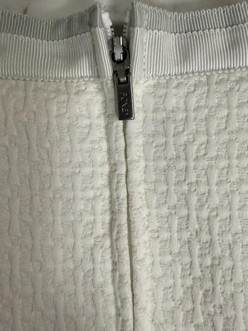 未使用★FOXEY/フォクシーニューヨーク スカート 38 ホワイト