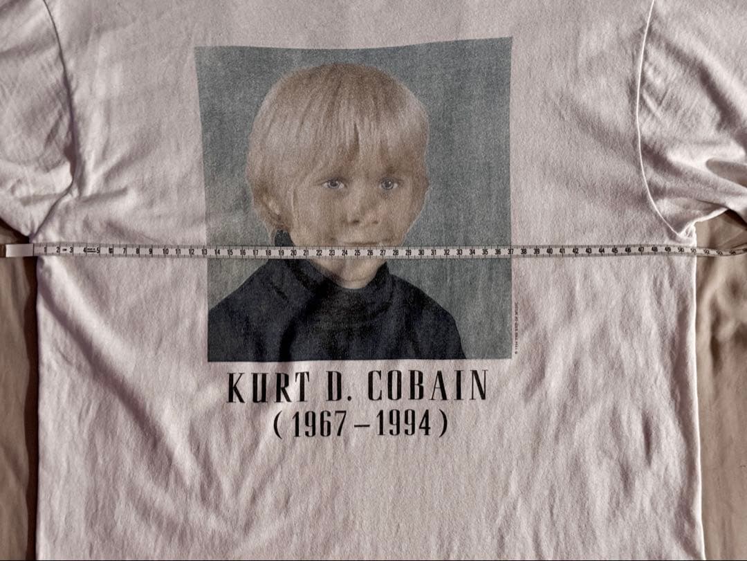 超希少】90s カートコバーン 幼少期 追悼T giant NIRVANA ©︎ - メルカリ