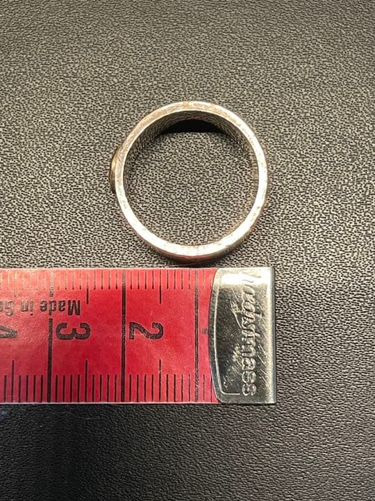 ゴローズ goro's 平打ちリング 金イーグルメタル