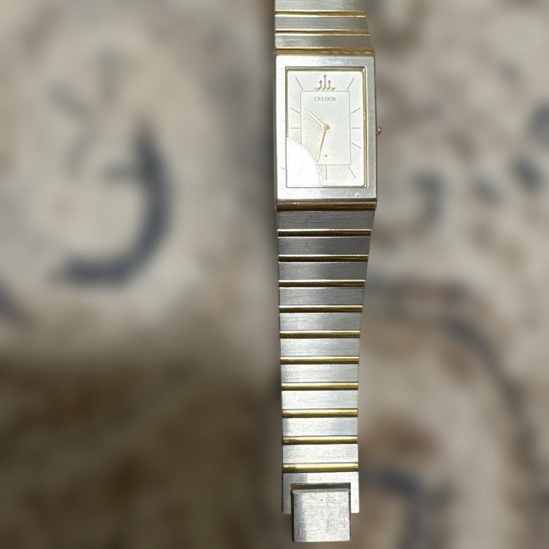 メンズ　セイコークレドール　CREADOR クォーツ 腕時計 シルバー