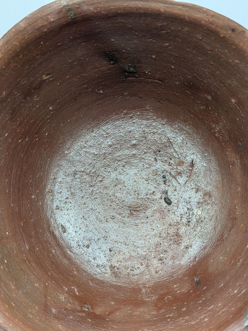 人間国宝 藤原雄 備前焼 緋襷茶盌 合箱 抹茶碗 抹茶茶碗 茶道具 茶器 食器