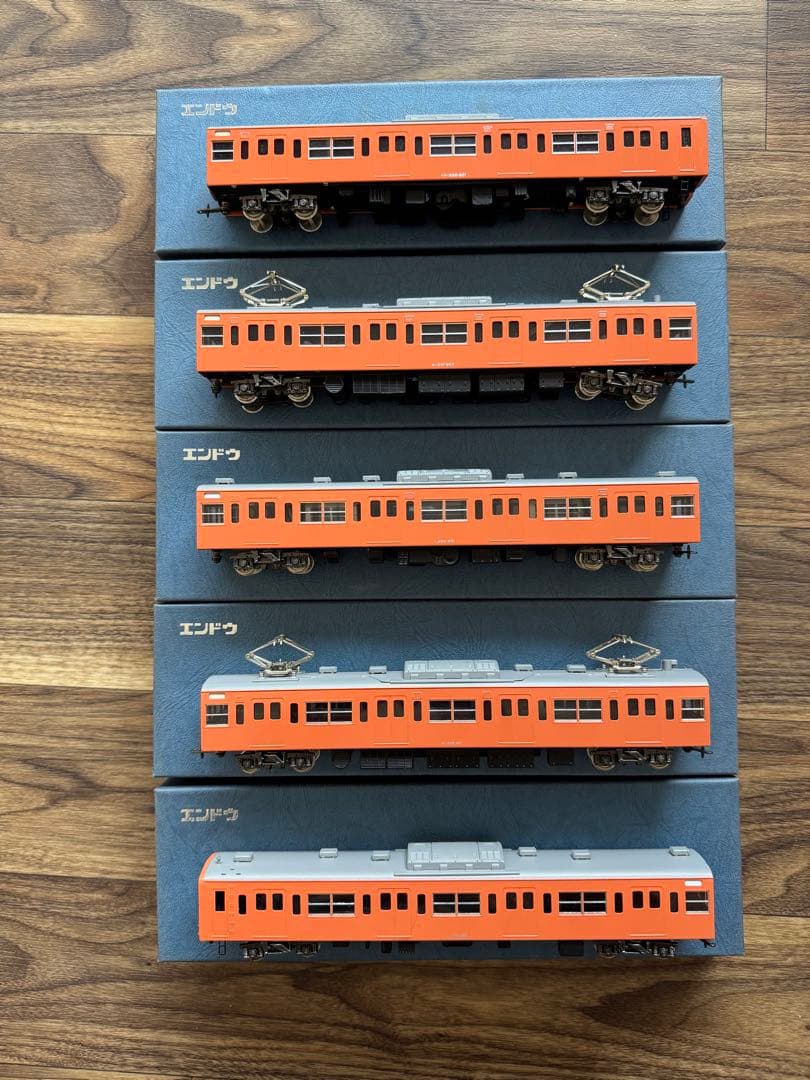 【エンドウHO】 201系 オレンジ 5両セット