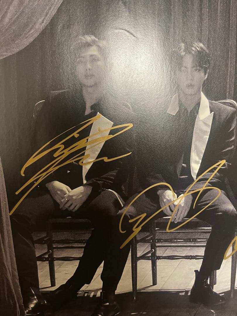 BTS MAP OF THE SOUL 7 サイン入りポスター