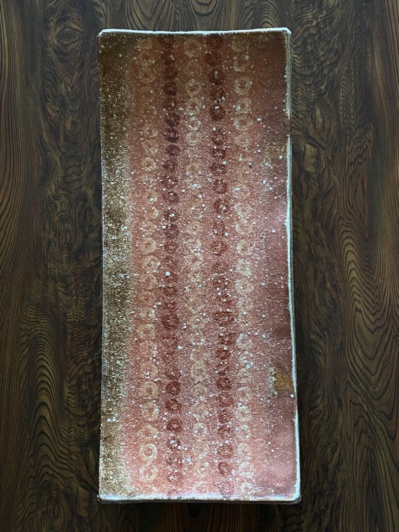 信楽焼 Shigaraki 特大皿 2枚組 井村侊生 P06