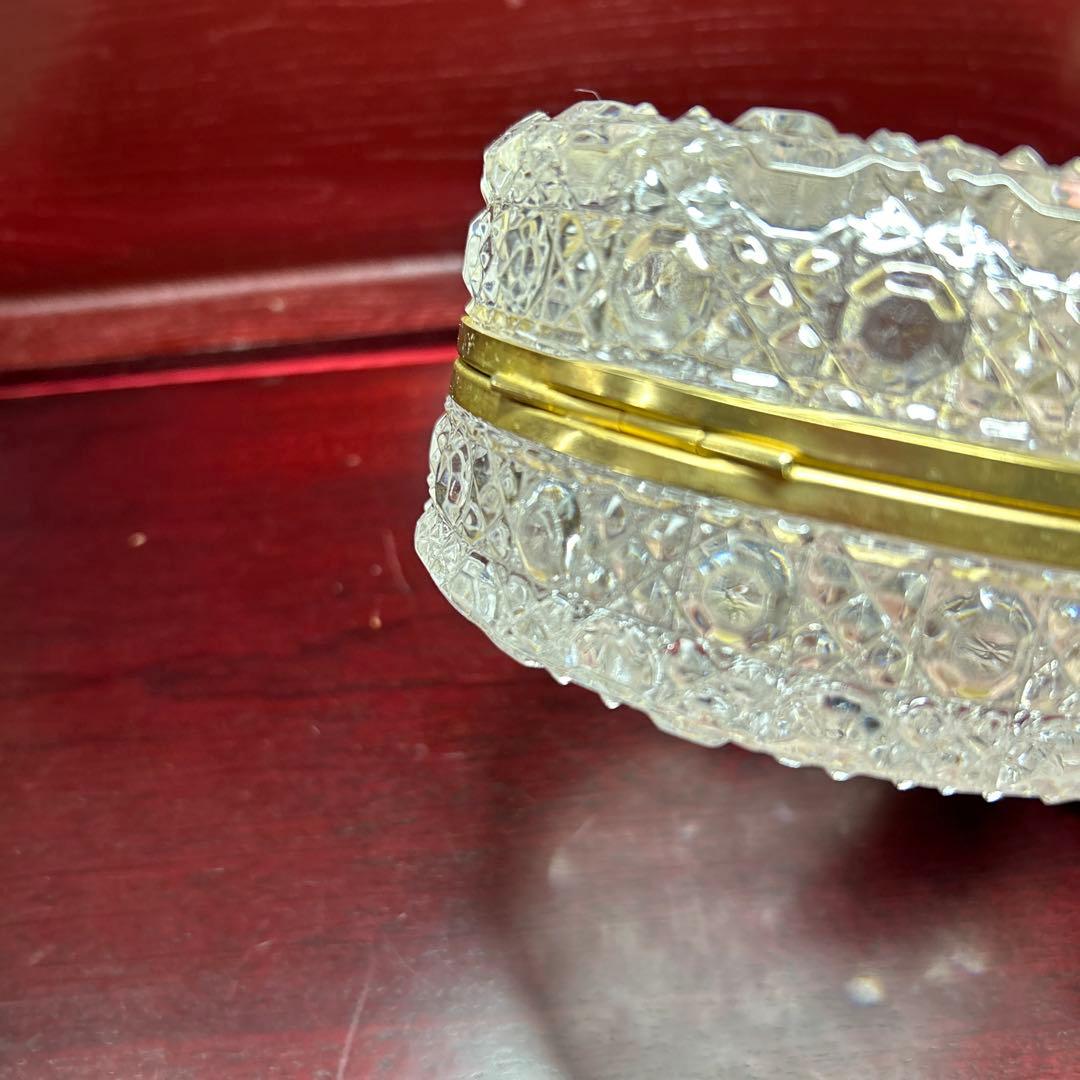 037 オールドバカラ ダイヤモンドピエー リージュエリーボックス