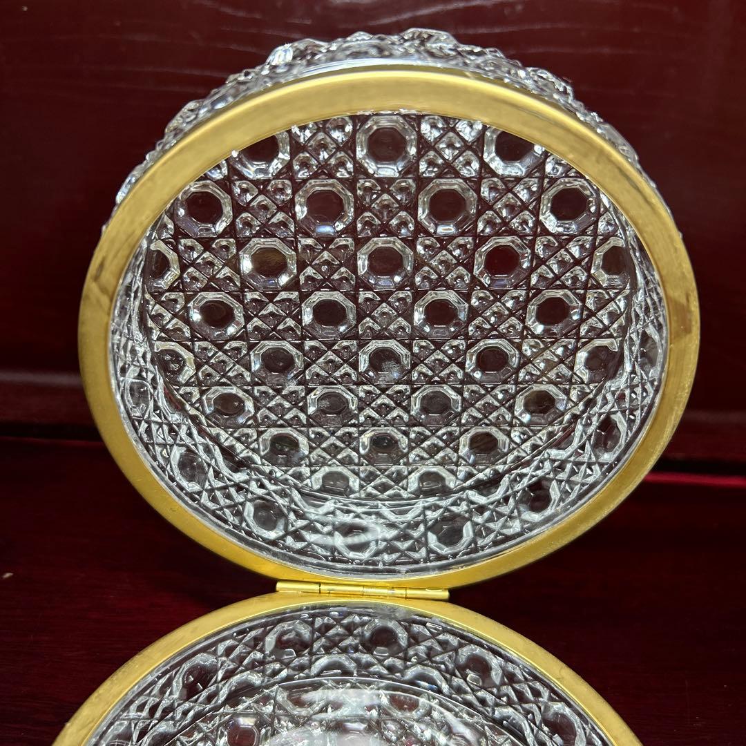 037 オールドバカラ ダイヤモンドピエー リージュエリーボックス