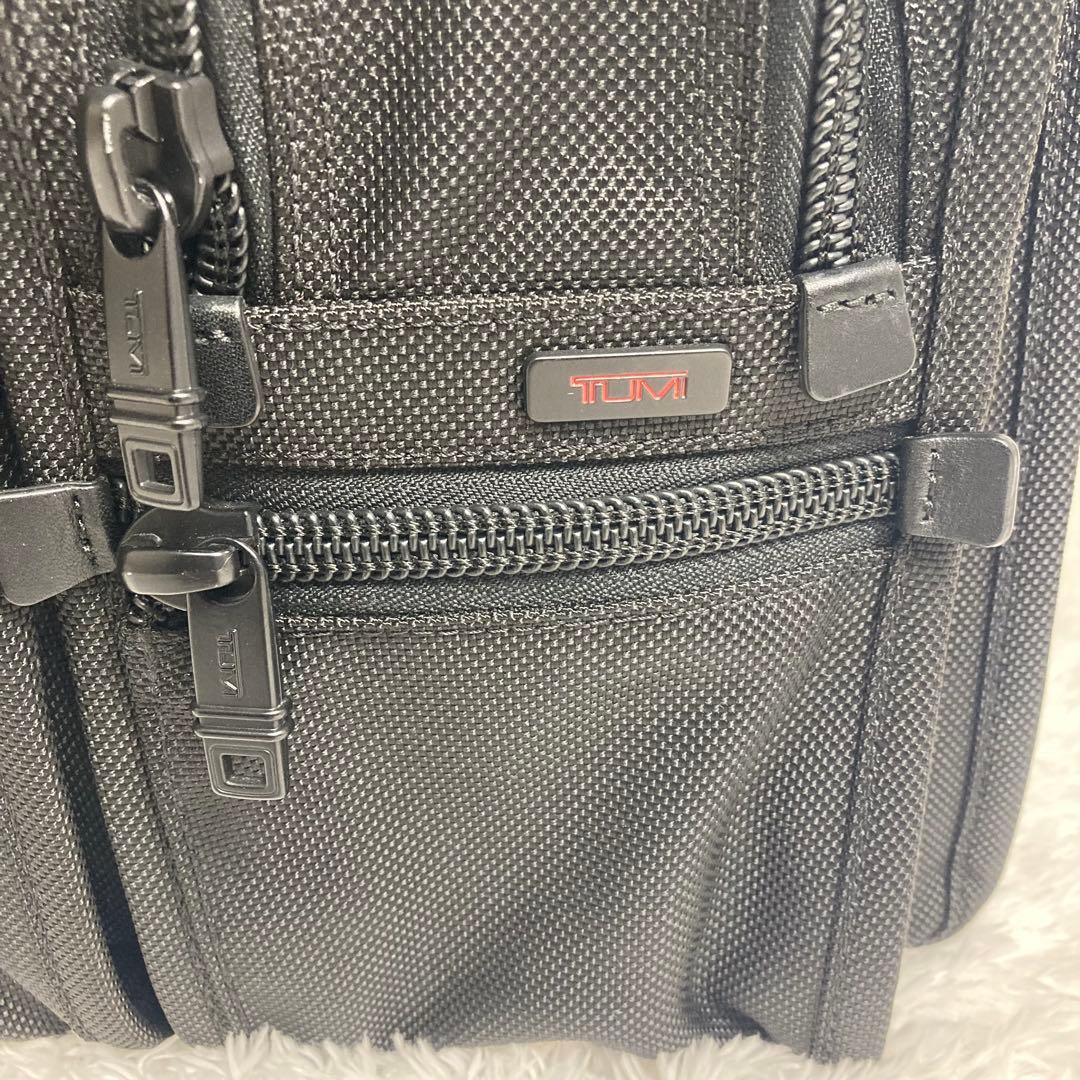 極美品✨TUMI アルファ エクスパンダブル　オーガナイザー　ブリーフケース
