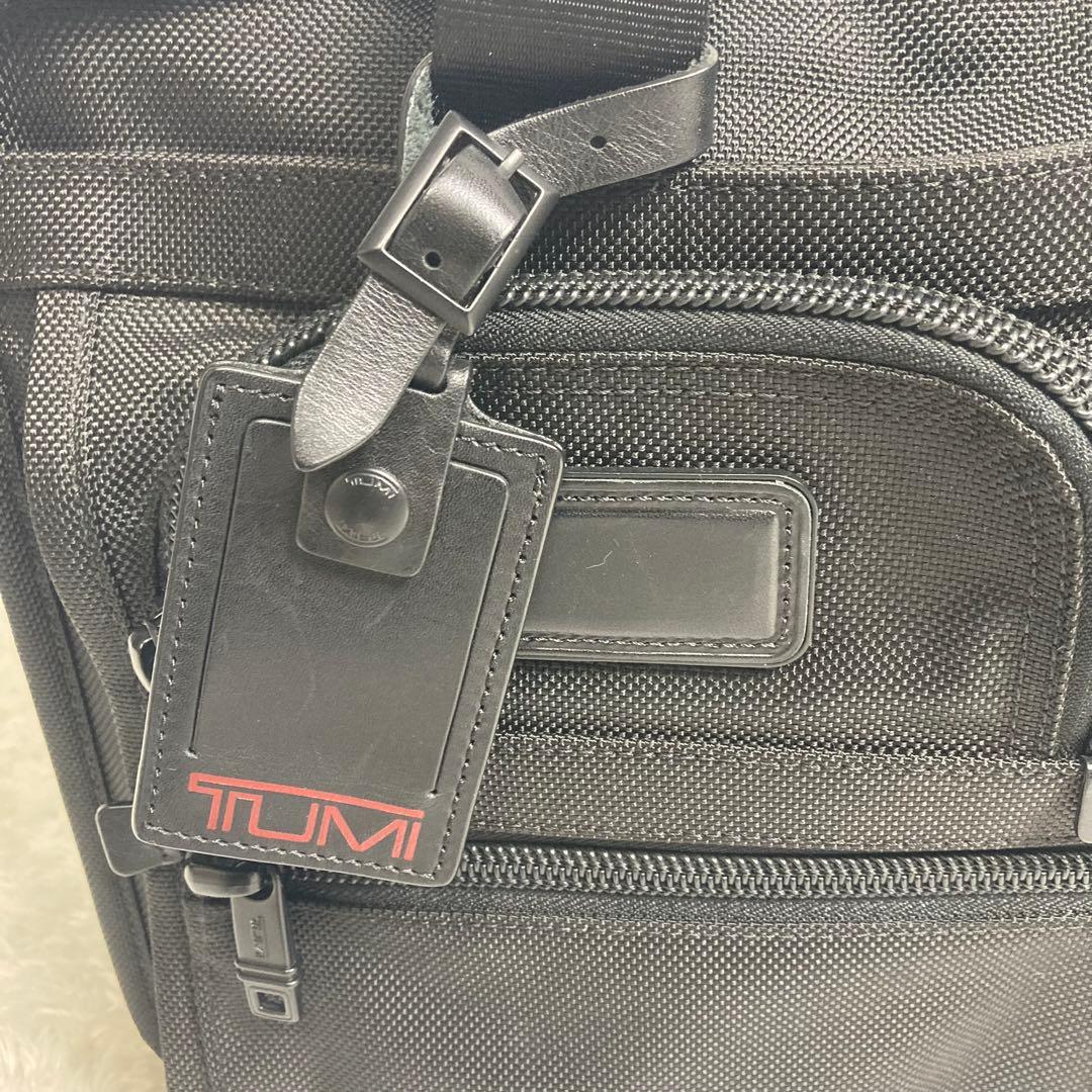 極美品✨TUMI アルファ エクスパンダブル　オーガナイザー　ブリーフケース