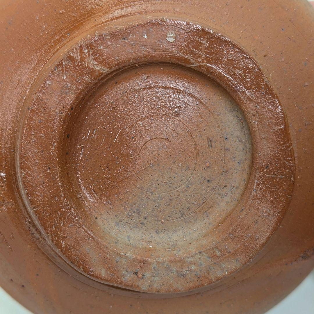 南燦窯 徳永修 備前焼 緋襷丸中鉢揃（小鉢6客） 共箱栞 食器 在銘 作家作品