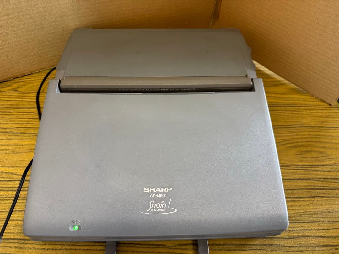 SHARP シャープ ワープロ 書院 未開封リボンカセット付【動作確認済】