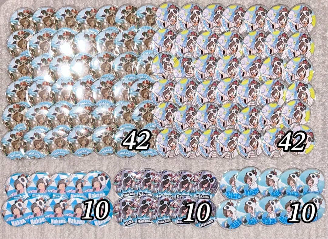 ワイテルズ Nakamu 缶バッジ まとめ売り - メルカリ