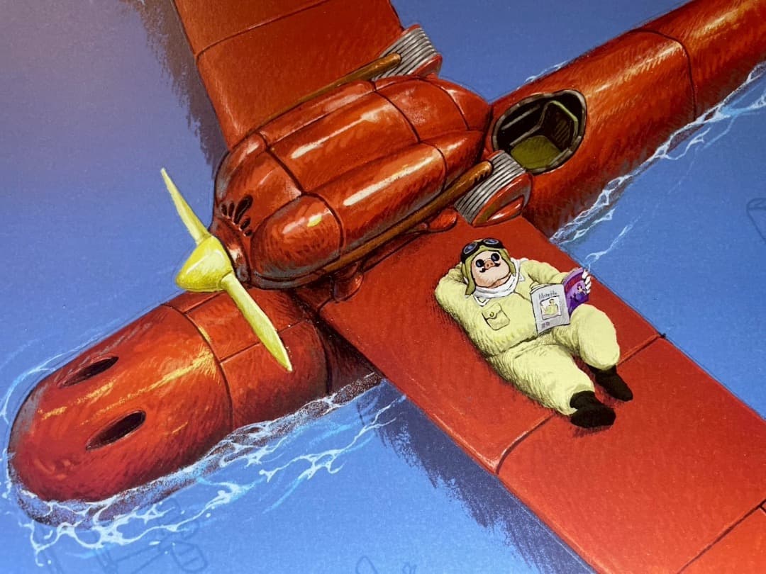 ジブリ名作「紅の豚」 台湾限定 ポスター全3種