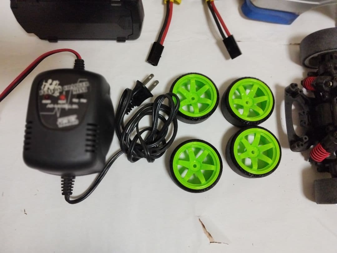 フルセット チェイサー TT-01 タミヤ まとめ　スイッチ故障あり