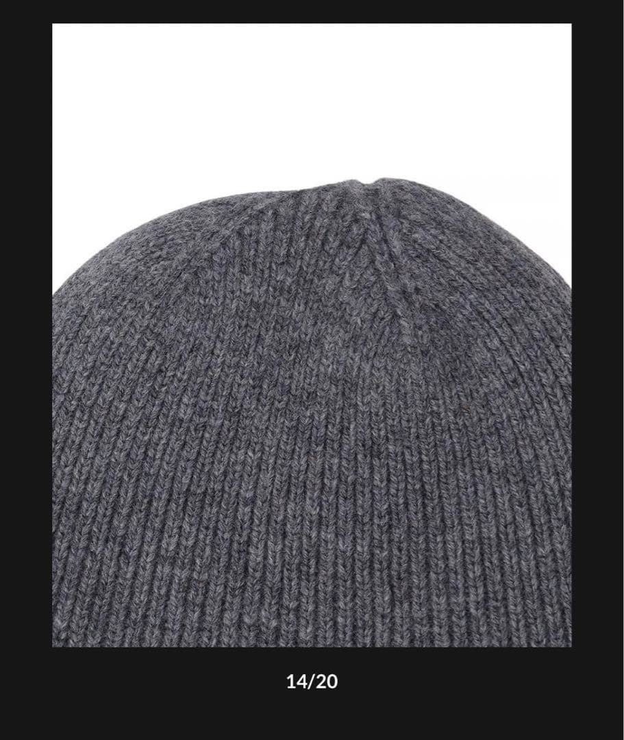 nknitリバーシブルニットキャップ