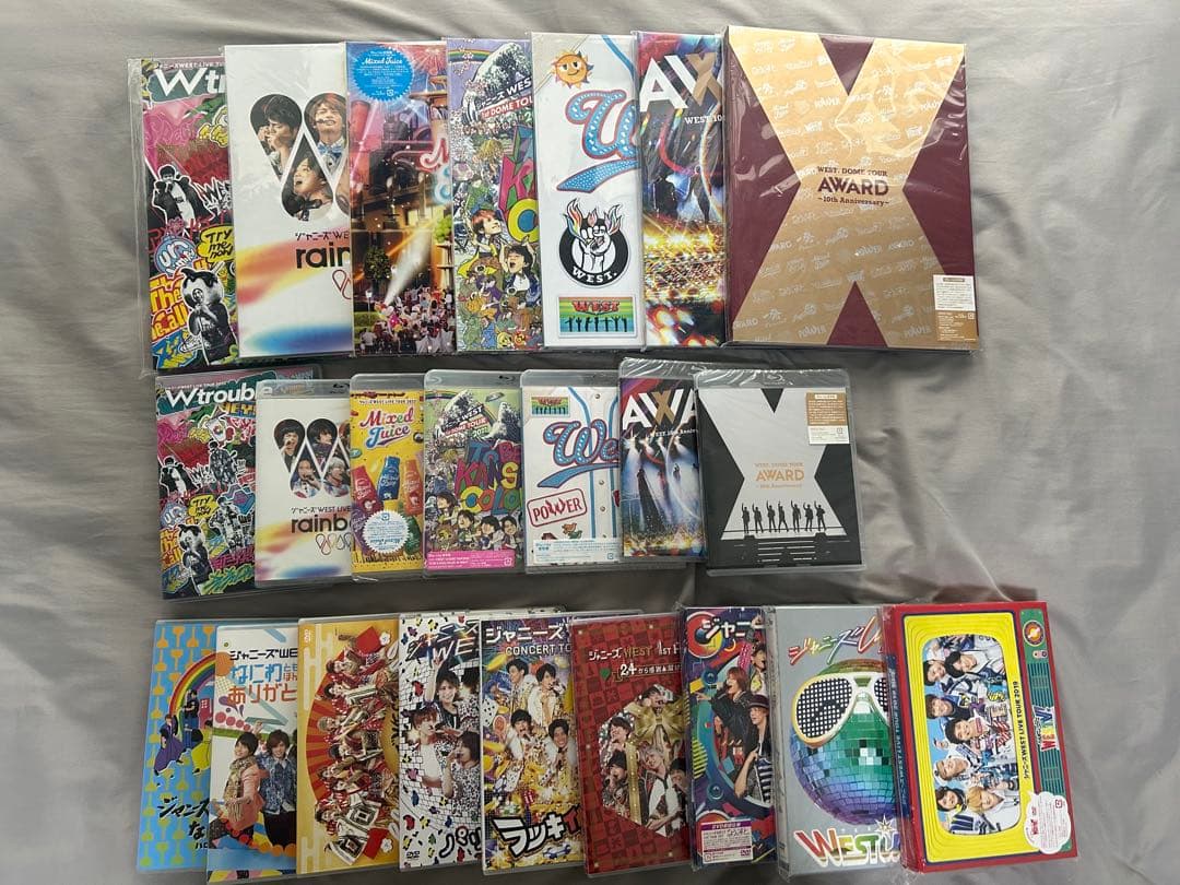 WEST 歴代DVD Blu-ray まとめ売り ジャニーズWESTライブDVD等 WESTꓸ