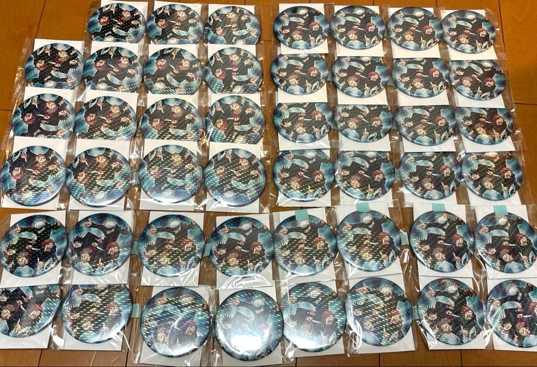 呪術廻戦 コレクション缶バッジ 第一弾レア　五条悟　虎杖悠仁　伏黒恵　釘崎野薔薇