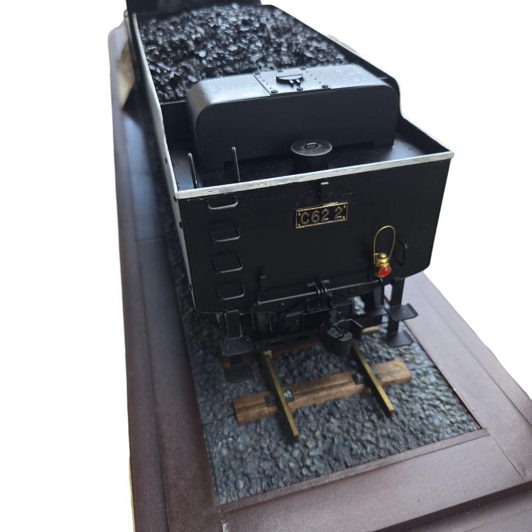 デアゴスティーニ蒸気機関車C62を作る　完成品　アクリルケース付き