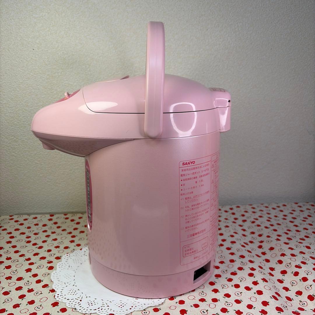【希少・動作確認済】1997年ハローキティ 電気ポット レトロ