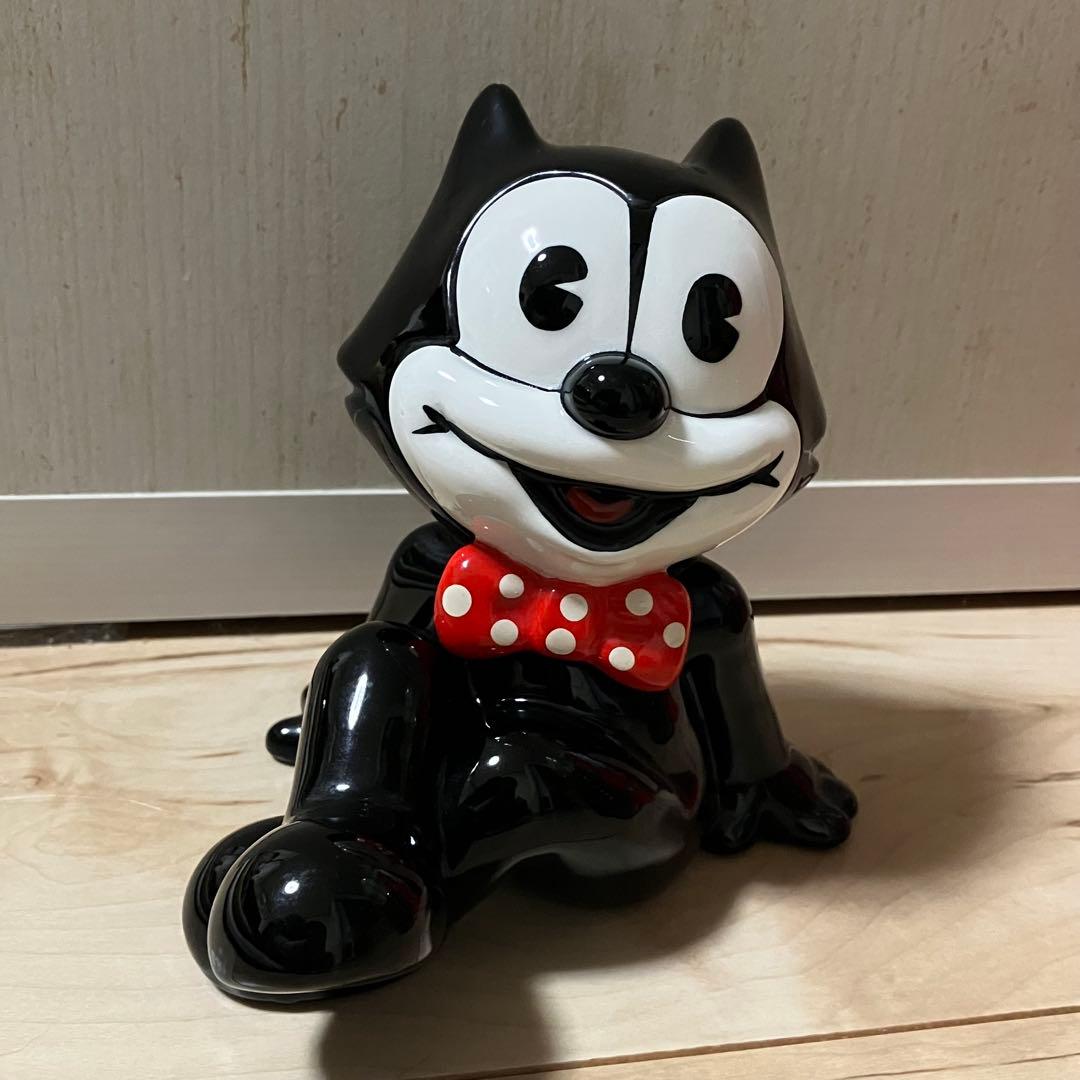 フィリックス 陶器 貯金箱 1987年 Felix the cat レトロ - メルカリ