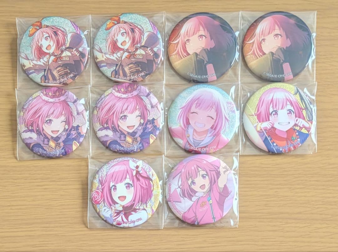 予約商品】グリッター缶バッジ イベントイラストコレクション vol.39 B