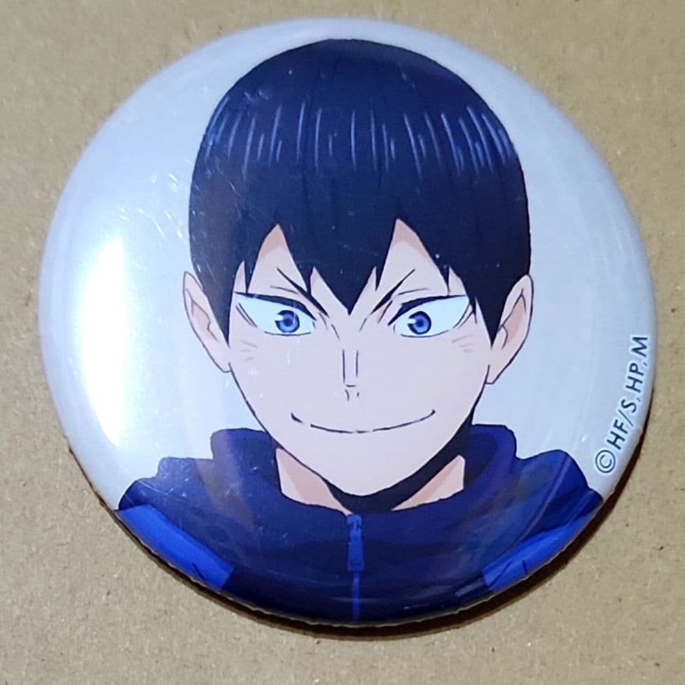ハイキュー 影山飛雄 one fine day 缶バッジ
