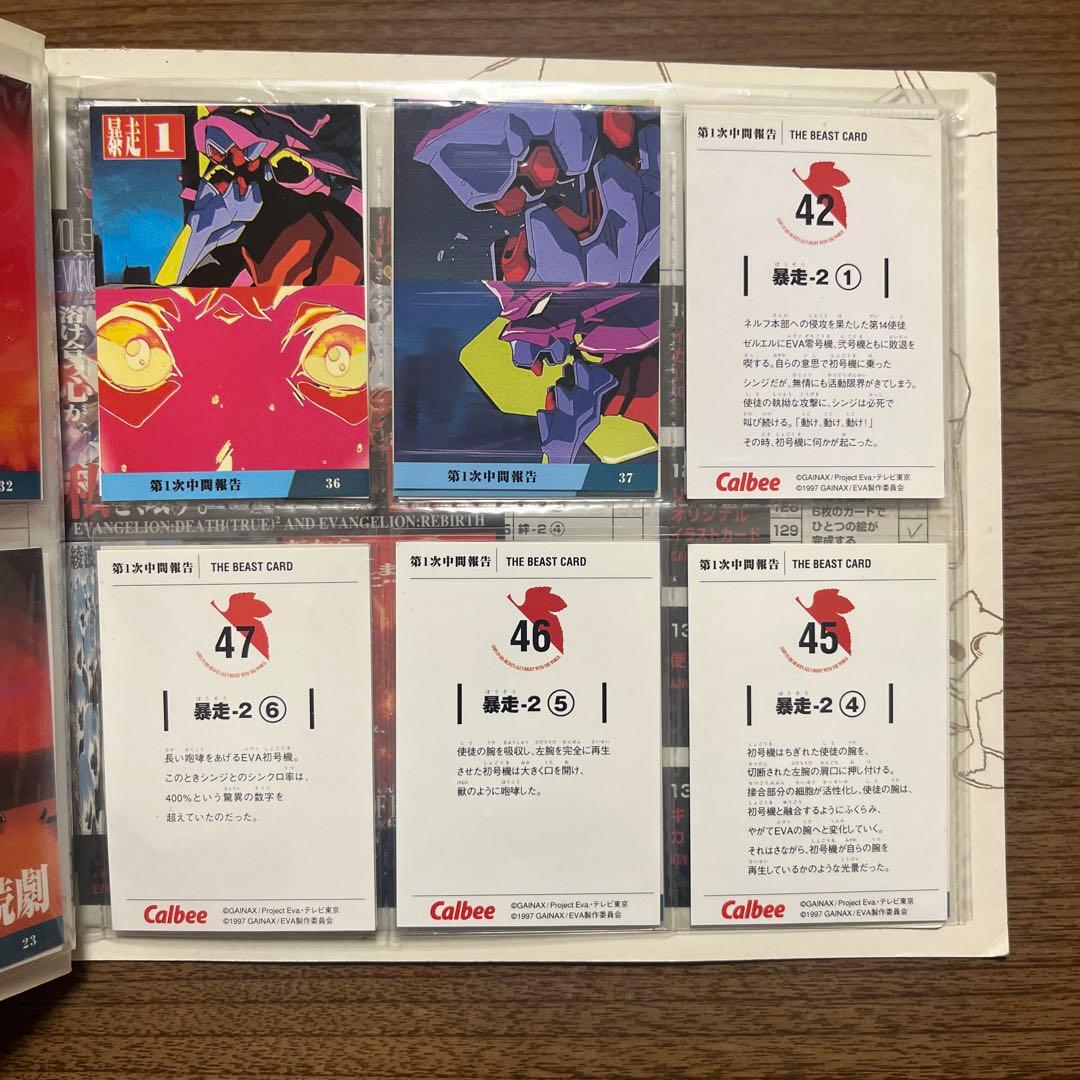 新世紀エヴァンゲリオン トレーディングカード アルバム セット