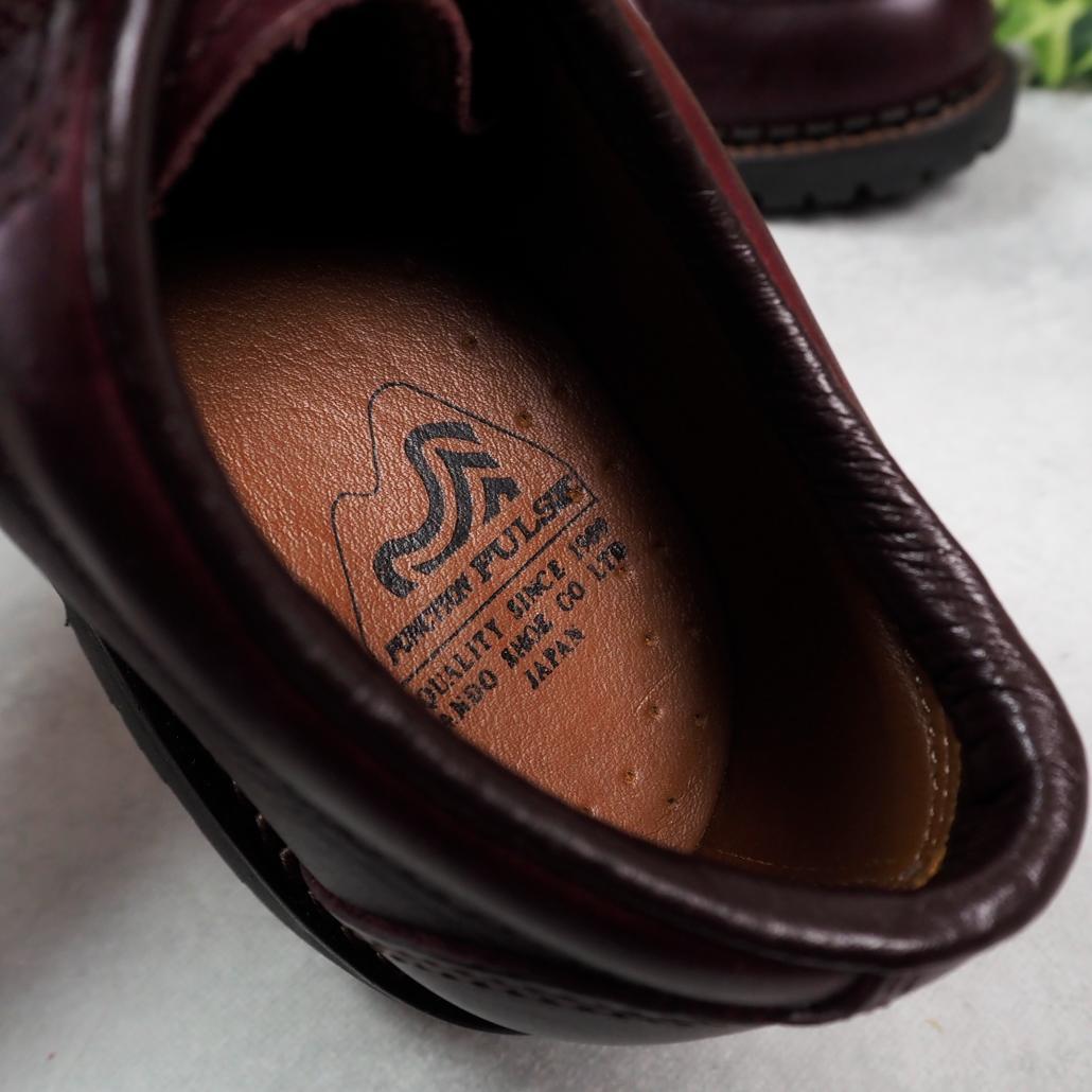 美品 安藤製靴 FUNCTION PULSE チロリアンシューズ