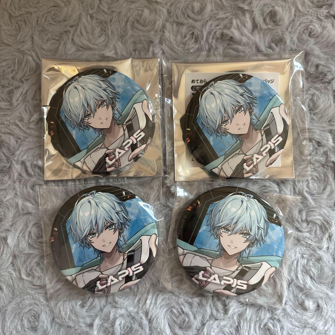 めておら lapis らぴす 缶バッチ めておら らぴすくん らぴす