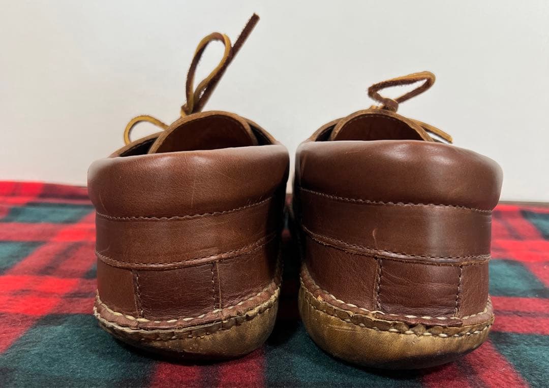 ダブルアールエル RRL ハンドソーンモカシン　10D アメリカ製