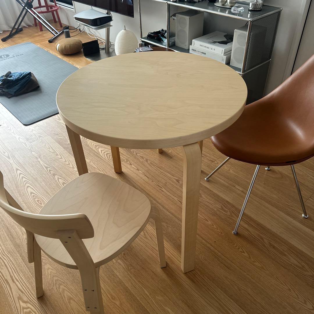 直接引き取り可能！条件付き格安配送可能！Artek アルテック　90Bテーブル
