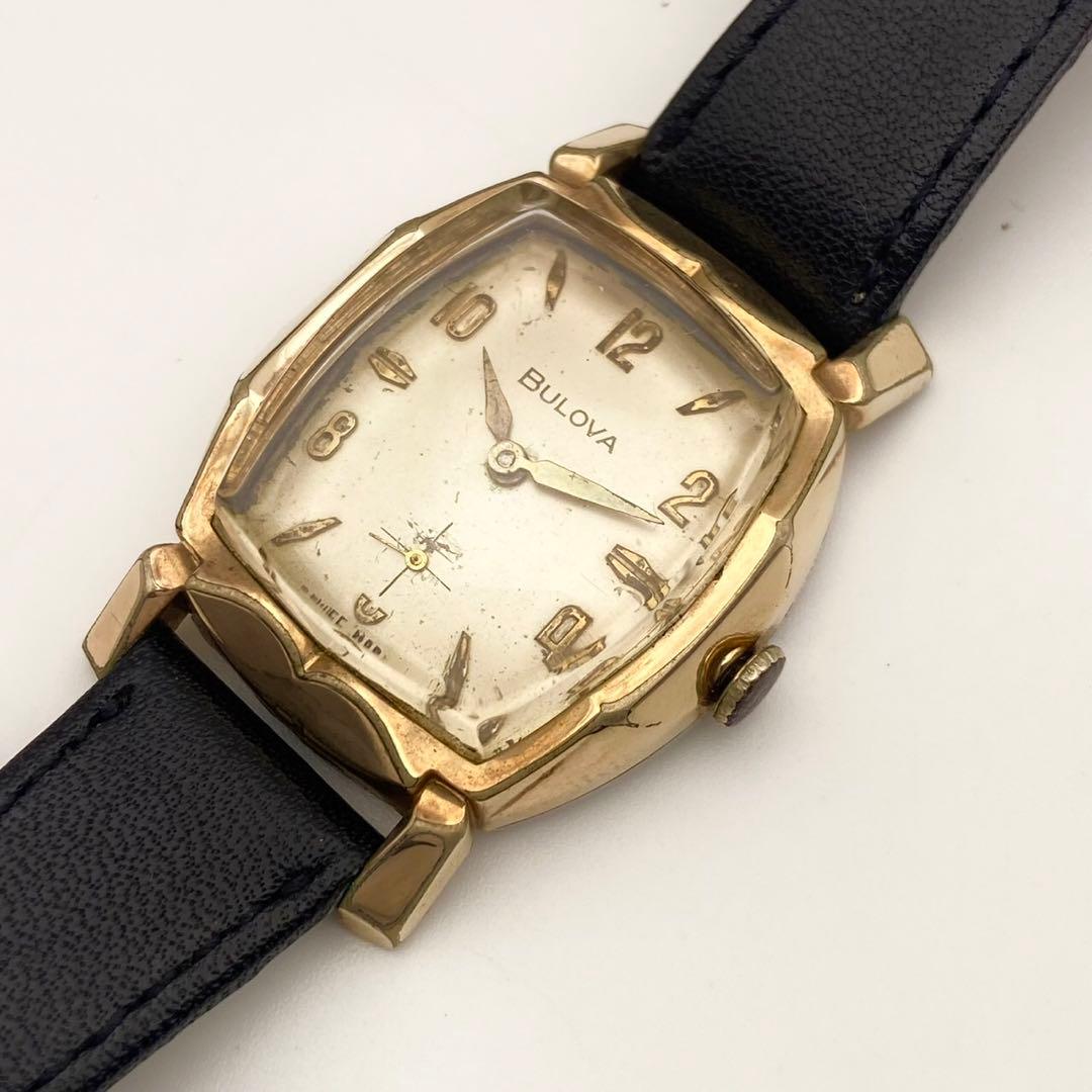 【稼働品】ブローバ 手巻き　腕時計 A577744 アンティーク　ヴィンテージ