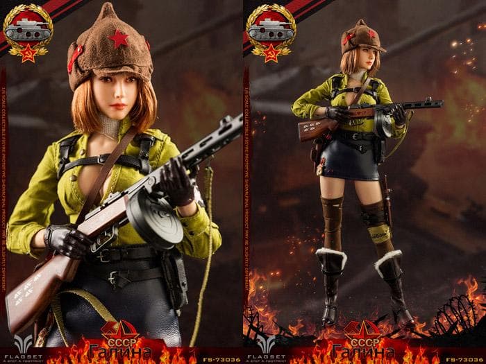 ソビエト連邦 女性兵士 ガリーナ 1/6スケールミリタリーフィギュア
