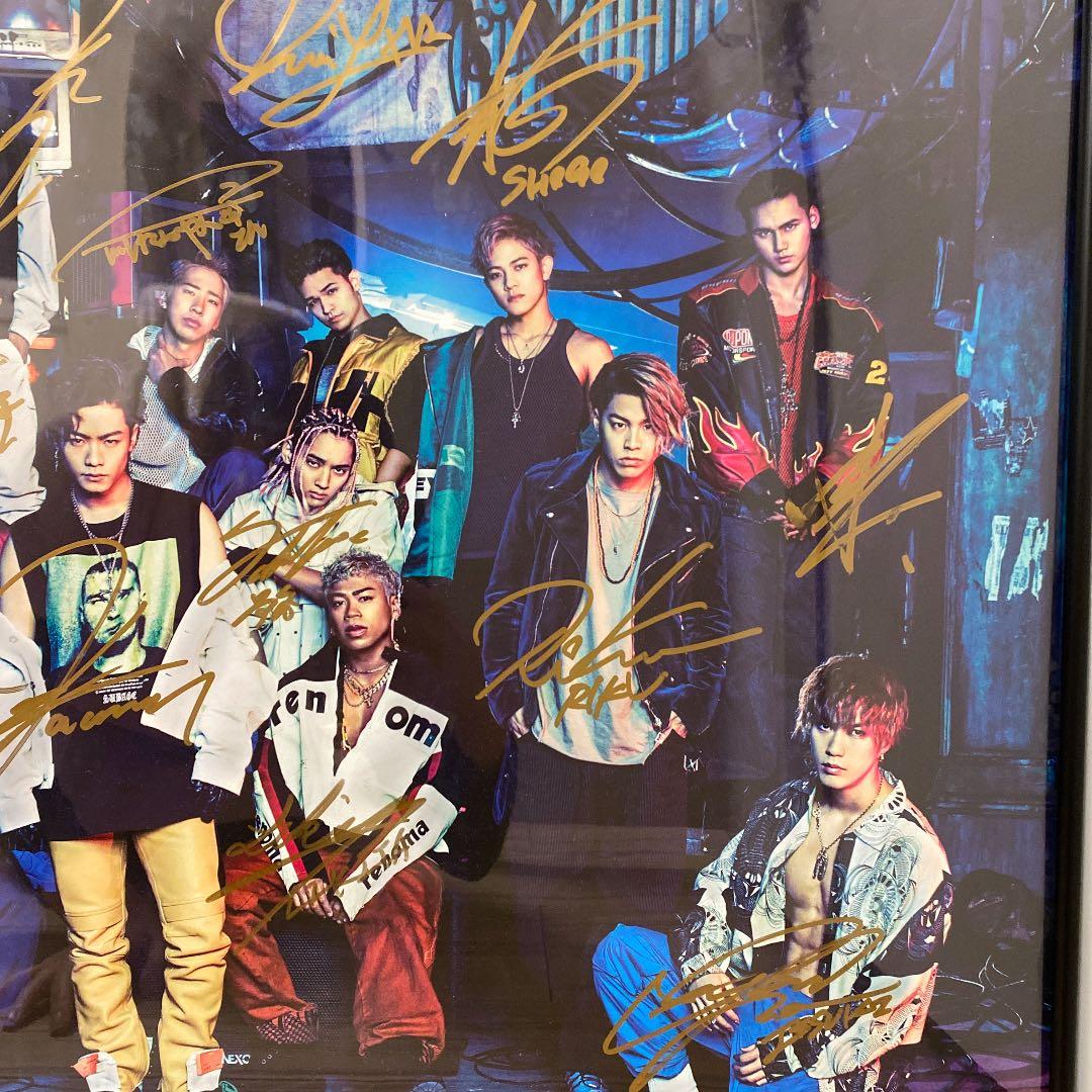 ランページ ランペ ファンダンゴ サイン入りポスター THE RAMPAGE