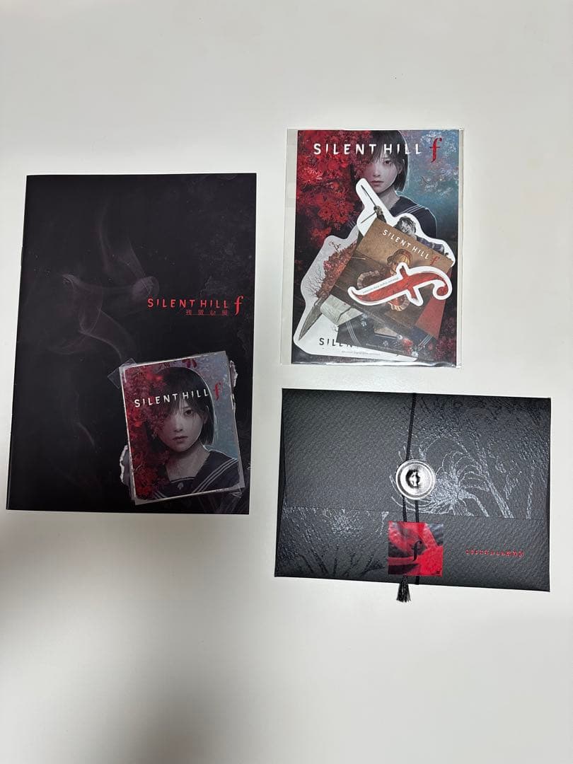 サイレントヒルf クリアファイル+TGSグッズ+おまけ(早期購入特典コード