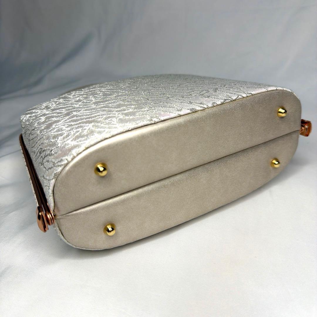 新品　草履　バッグ　セット　ローヴデコルテ　Mサイズ　シルバー　2025年モデル