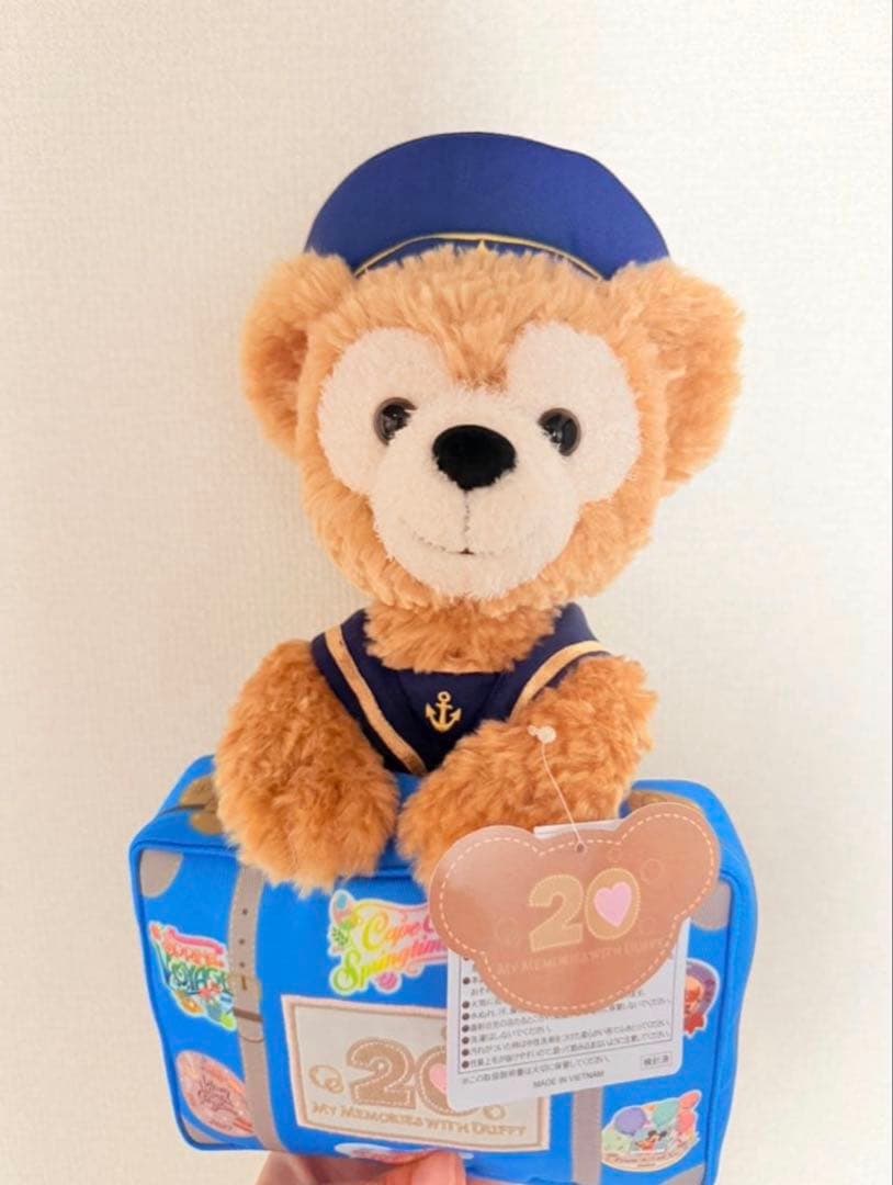 ぬいぐるみ】ディズニー 20周年 ダッフィー duffy 新品 ディズニーシー