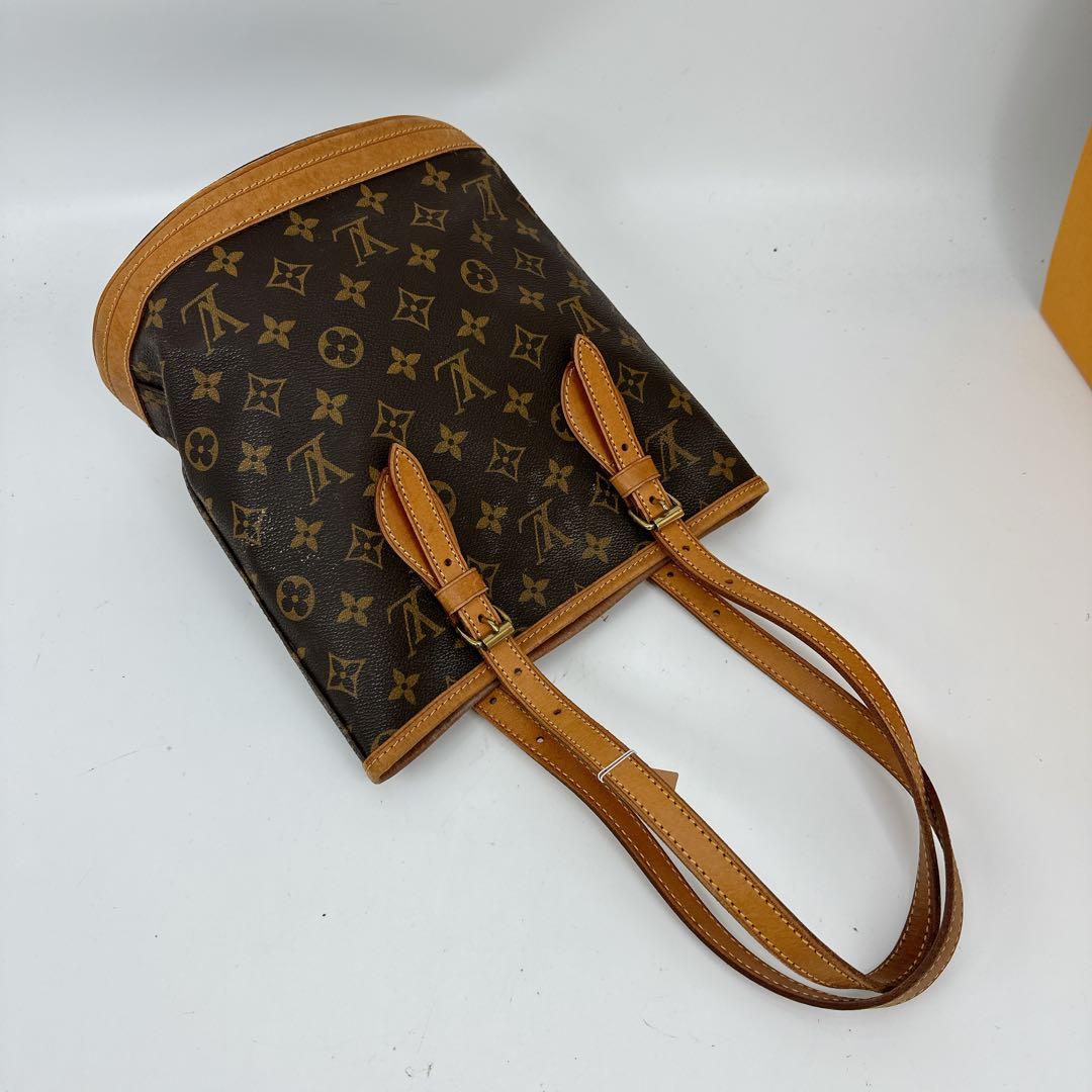 ルイヴィトン　モノグラム　バケツ　バッグ