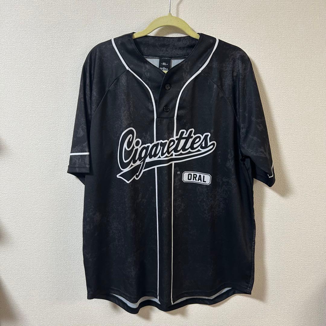 THE ORAL CIGARETTES ベースボールシャツ XL 黒 商品詳細ページ | THE ORAL CIGARETTES OFFICIAL SHOP | BKW!!ベース