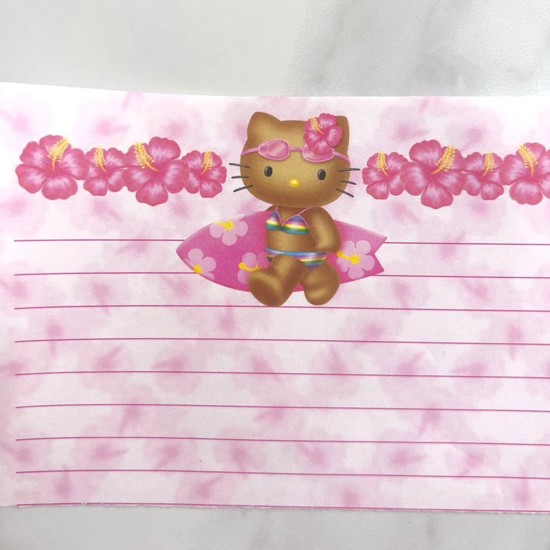 ハローキティ バラメモ メモ帳 日焼け サーフィン ハイビスカス 平成