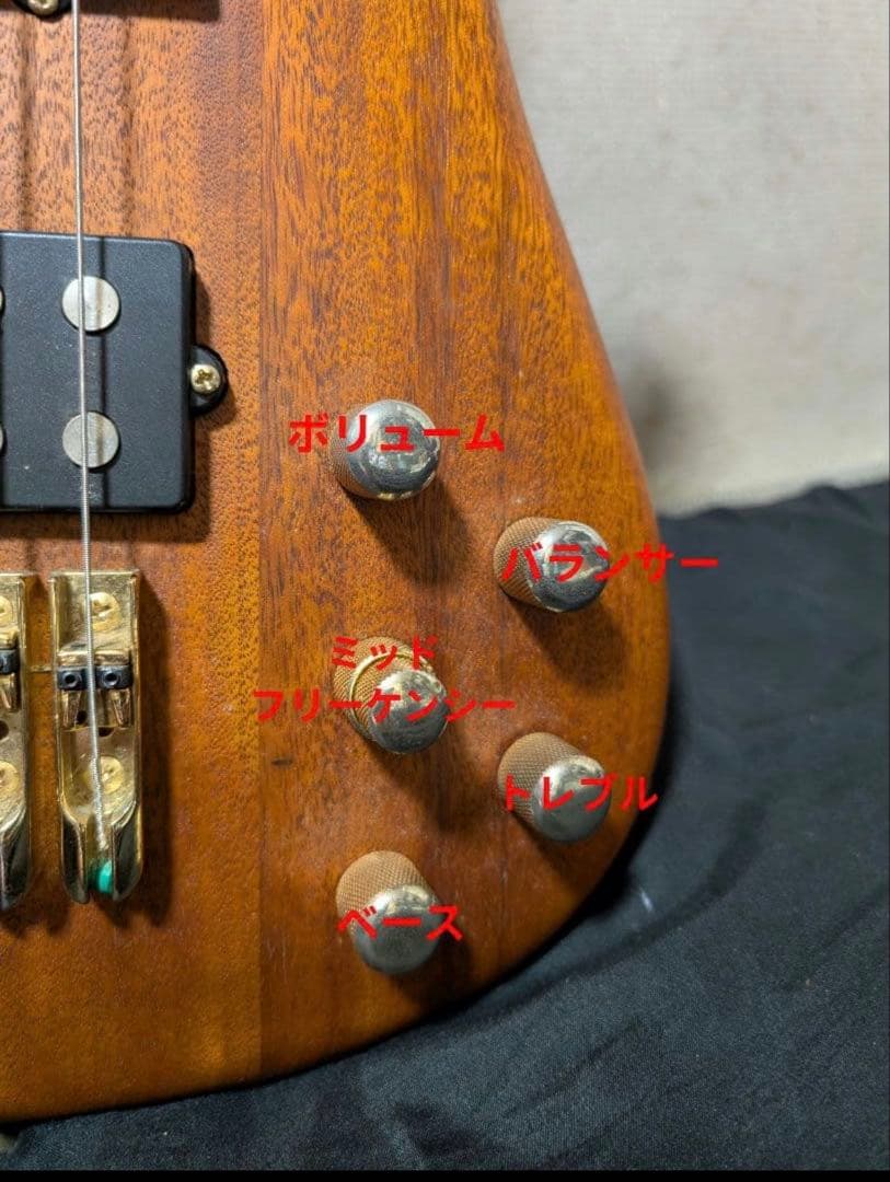 本日のみ】SX ベース 4弦 スルーネック 美品 マホガニー Warwick系