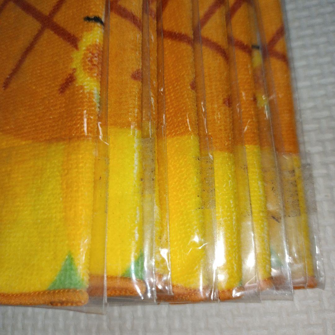 サンリオ　平成レトロ　エンジェルキティ　ひまわり　ハンドタオル　ダイカット