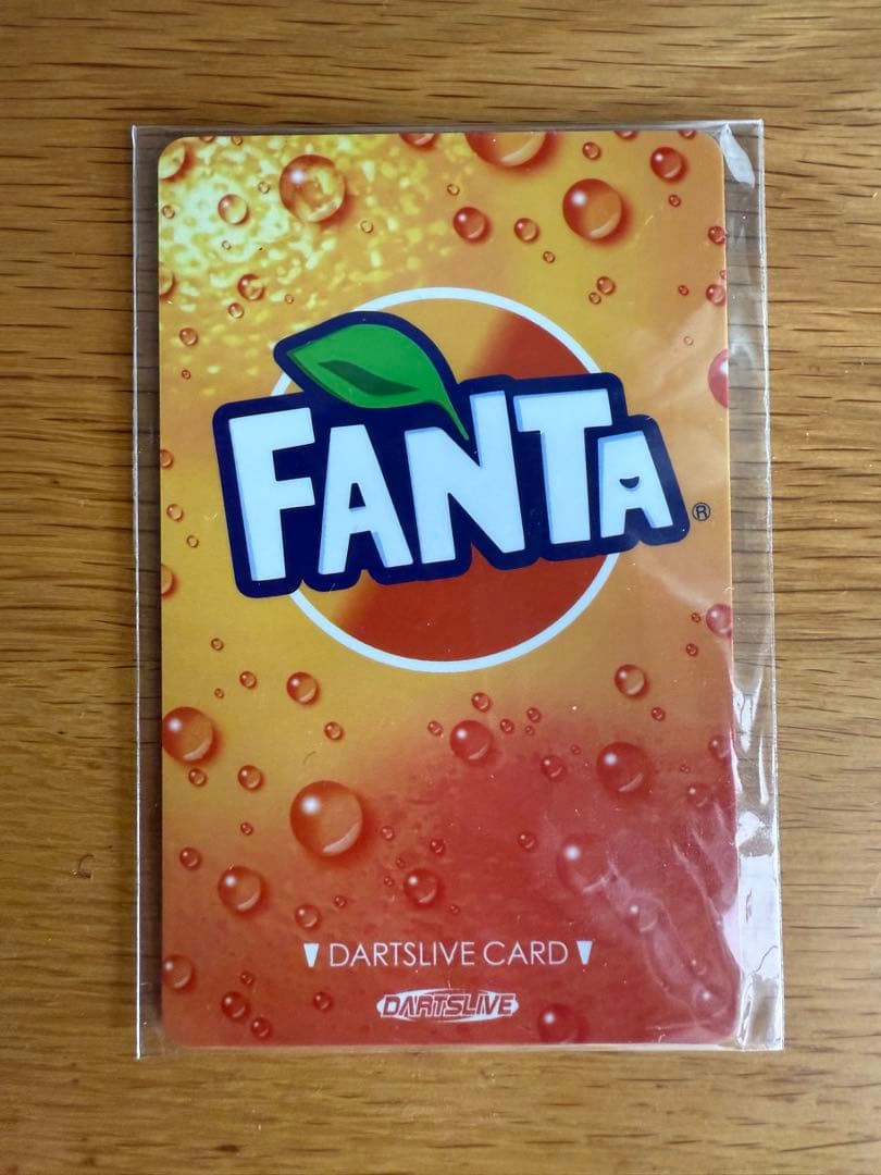 【限定/廃盤】ダーツライブカード/ ファンタ/オレンジ
