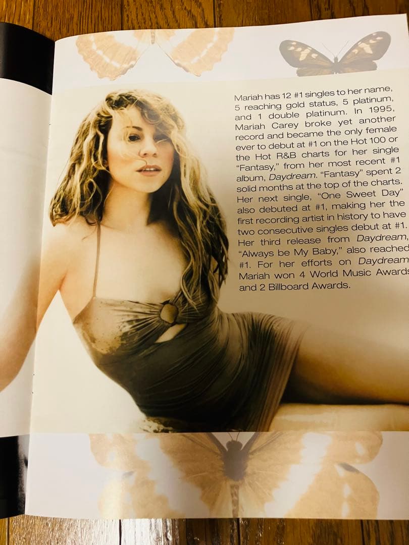 MARIAH CAREY マライア・キャリー1998年 コンサート パンフレット